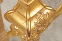 74584: Rococo Style Gilt & Gold Marble Top Console
