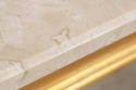 74584: Rococo Style Gilt & Gold Marble Top Console