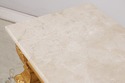 74584: Rococo Style Gilt & Gold Marble Top Console