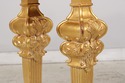 74584: Rococo Style Gilt & Gold Marble Top Console