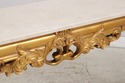 74584: Rococo Style Gilt & Gold Marble Top Console