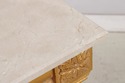 74584: Rococo Style Gilt & Gold Marble Top Console