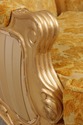 74586: Pair Of French Rococo Style Upholstered Arm