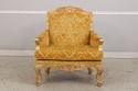 74586: Pair Of French Rococo Style Upholstered Arm