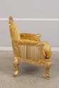 74586: Pair Of French Rococo Style Upholstered Arm