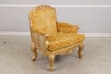 74586: Pair Of French Rococo Style Upholstered Arm