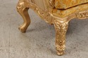 74586: Pair Of French Rococo Style Upholstered Arm