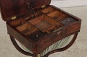 F74588: Antique English 19th Century Mahogany Sewi