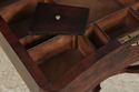 F74588: Antique English 19th Century Mahogany Sewi