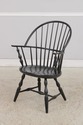 L74592: Set of 4 Black Windsor Style Dining Room C