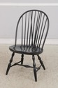 L74592: Set of 4 Black Windsor Style Dining Room C
