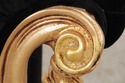 L74597: Pair Of PAMA Louis XV Style Gold Benches