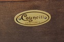 74607: Pair COUNCILL CRAFTSMEN Mahogany Williamsbu