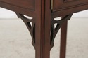 74607: Pair COUNCILL CRAFTSMEN Mahogany Williamsbu