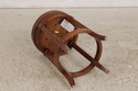 74610: Set of 3 STICKLEY Cherry Leather Seat Count