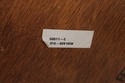 74610: Set of 3 STICKLEY Cherry Leather Seat Count