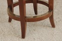 74610: Set of 3 STICKLEY Cherry Leather Seat Count