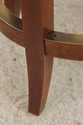 74610: Set of 3 STICKLEY Cherry Leather Seat Count