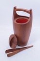 F74620: DANSK Danish Modern Ice Bucket w. Tongs