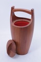 F74620: DANSK Danish Modern Ice Bucket w. Tongs