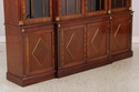 74627: KINDEL Neoclassical Mahogany Breakfront Boo