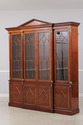 74627: KINDEL Neoclassical Mahogany Breakfront Boo