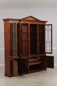 74627: KINDEL Neoclassical Mahogany Breakfront Boo