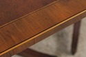 L74641: BAKER Mahogany Inlaid Double Pedestal Dini