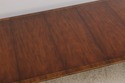 L74641: BAKER Mahogany Inlaid Double Pedestal Dini