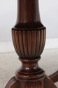 L74641: BAKER Mahogany Inlaid Double Pedestal Dini