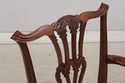 74642: Set of 8 BAKER Mahogany Dining Chairs