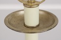 F74646: Pair UTTERMOST Acanthus Leaf Carved Urn La