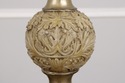 F74646: Pair UTTERMOST Acanthus Leaf Carved Urn La