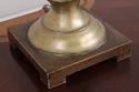 F74646: Pair UTTERMOST Acanthus Leaf Carved Urn La