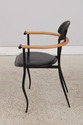 F74654: ARRBEM Set of 4 Stiletto Arm Dining Chairs