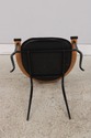 F74654: ARRBEM Set of 4 Stiletto Arm Dining Chairs