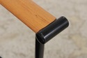 F74654: ARRBEM Set of 4 Stiletto Arm Dining Chairs