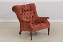 74656: STICKLEY Leopold Upholstered Chair & Ottoma