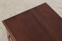 L74662: HENKEL HARRIS Cherry 4 Drawer Chairside Ch