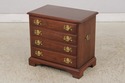 L74662: HENKEL HARRIS Cherry 4 Drawer Chairside Ch