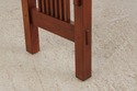 74679: STICKLEY Mission Cherry 2 Drawer Sofa Table