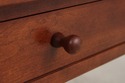 74679: STICKLEY Mission Cherry 2 Drawer Sofa Table