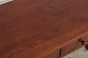 74679: STICKLEY Mission Cherry 2 Drawer Sofa Table