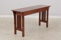 74679: STICKLEY Mission Cherry 2 Drawer Sofa Table