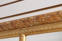 74708: BOMBAY CO. Multi Beveled Glass Panel Gold M