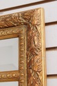 74708: BOMBAY CO. Multi Beveled Glass Panel Gold M