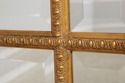 74708: BOMBAY CO. Multi Beveled Glass Panel Gold M