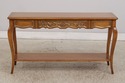 L74718: Pair AUFFRAY & CO French Console Sofa Tabl