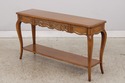 L74718: Pair AUFFRAY & CO French Console Sofa Tabl