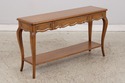 L74718: Pair AUFFRAY & CO French Console Sofa Tabl